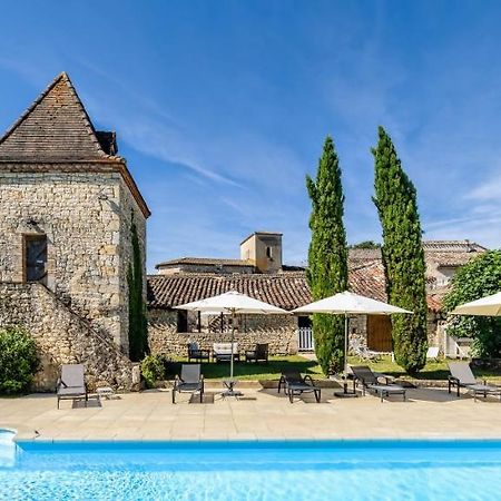 Les Vents Bleus Hotel Donnazac Exterior foto