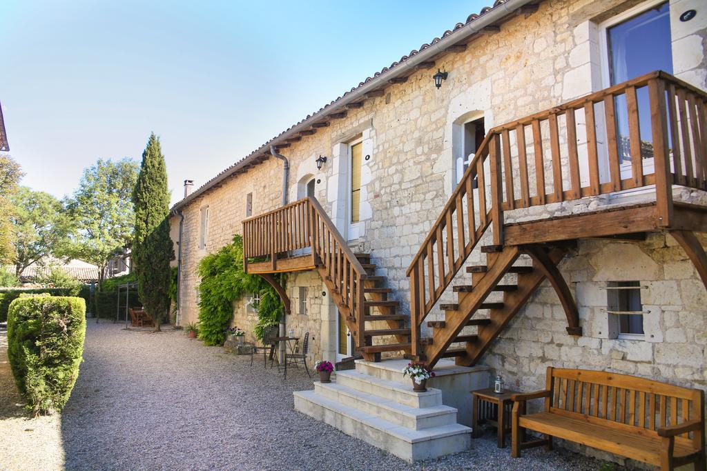 Les Vents Bleus Hotel Donnazac Exterior foto